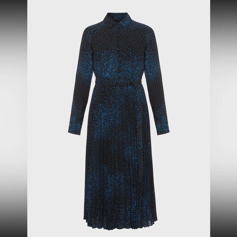 HOBBS LONDON
Adalyn Printed Belted Shirt Dress